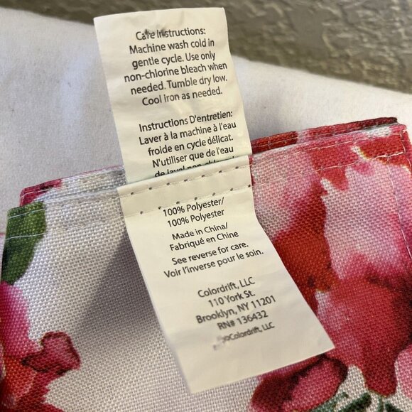 Four Summer Floral Placemats by Colordrift - Picture 10 of 12